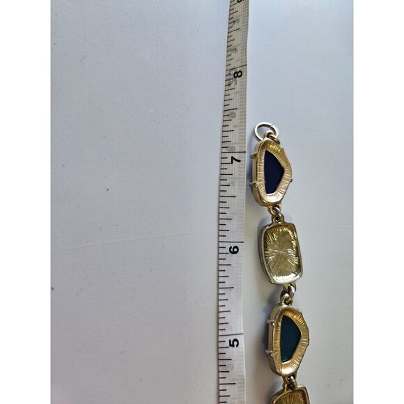 Liz Claiborne silver tone blue bracelet - Picture 4 of 7